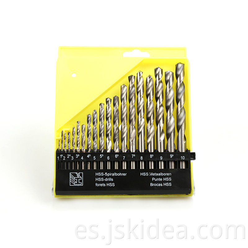 19pcs Drill Bit Set